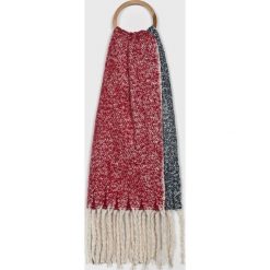 Answear - Szalik. Szare szaliki damskie ANSWEAR, z dzianiny. W wyprzedaży za 47,90 zł.