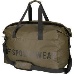 Torba sportowa TPU108 - khaki. Brązowe plecaki męskie 4f, w paski, z materiału, sportowe. W wyprzedaży za 59,99 zł.