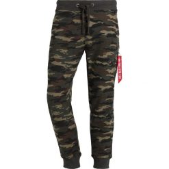 Spodnie dresowe męskie: Alpha Industries X FIT PANT Spodnie treningowe woodl. camo 65