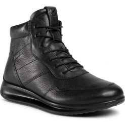 Sneakersy ECCO - Aquet GORE-TEX 20709301001 Black. Czarne półbuty damskie ecco, ze skóry. W wyprzedaży za 489,00 zł.