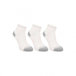 Skarpety sportowe RS160 3 pary. Szare skarpetki męskie ARTENGO, z elastanu. Za 14,99 zł.
