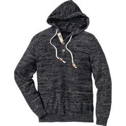 Swetry klasyczne męskie: Sweter Slim Fit bonprix szary melanż