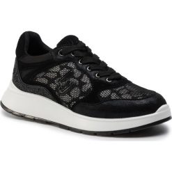 Sneakersy LIU JO - Asia 06 B69009 TX048 Black 22222. Czarne półbuty damskie Liu Jo, na co dzień, bez wzorów, ze skóry, bez obcasa, na płaskiej podeszwie, bez zapięcia. Za 649,00 zł.