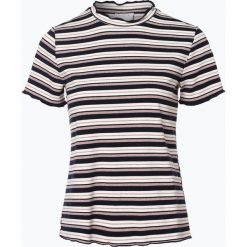 Vila - T-shirt damski – Vidrala, niebieski. Niebieskie t-shirty damskie Vila, s, w paski, vintage, bez kołnierzyka. Za 79,95 zł.