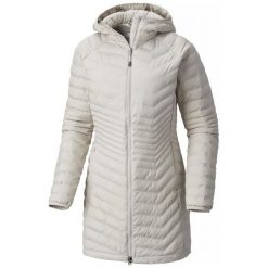 Columbia Płaszcz Damski Powder Lite Mid Jacket Light Cloud Xs. Szare płaszcze damskie marki Columbia, xs, eleganckie. Za 599,00 zł.