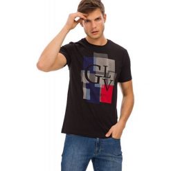 Galvanni T-Shirt Męski Bolivar L Czarny. Czarne koszulki męskie GALVANNI, m, bez wzorów, bez kołnierzyka. Za 109,00 zł.