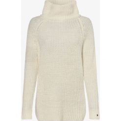 Tommy Hilfiger - Sweter damski z dodatkiem alpaki, biały. Białe swetry damskie TOMMY HILFIGER, l, bez wzorów, bez rękawów, bez kaptura. Za 599,95 zł.