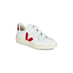 Buty Veja V-LOCK LEATHER. Białe trampki i tenisówki damskie Veja, bez wzorów, bez zapięcia. Za 569,00 zł.