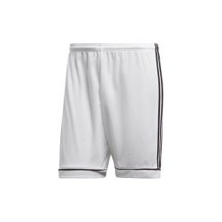 Spodenki piłkarskie Squadra. Szare spodenki i szorty męskie marki Adidas, m. Za 89,99 zł.