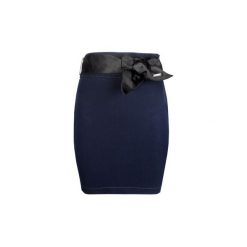 Spódnice krótkie Guess W63D53D27HO. Niebieskie spódniczki damskie Guess, bez wzorów, krótkie, mini. Za 199,00 zł.
