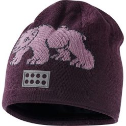 Czapka "Austin 711" w kolorze bordowym. Czerwone czapeczki niemowlęce Legowear, ze skóry. W wyprzedaży za 49,95 zł.