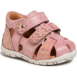 Sandały FRODDO - G2150121 M Pink. Różowe sandały dziewczęce Froddo, ze skóry, bez zapięcia. W wyprzedaży za 169,00 zł.