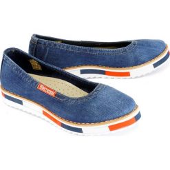 ARTIKER RELAKS 40C208 jeans, czółenka damskie. Czółenka damskie Artiker Relaks, bez wzorów, z jeansu, bez obcasa. Za 189,90 zł.