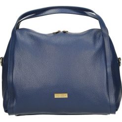 Torebki klasyczne damskie: Torba - 65-002-M D BL