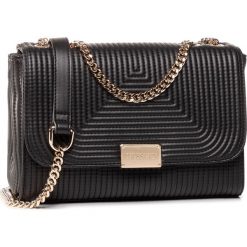 Torebka TRUSSARDI JEANS - Frida Shoulder Bag 75B01036 K299. Czarne torebki klasyczne damskie Trussardi Jeans, bez wzorów, z jeansu, wizytowe, bez dodatków. Za 679,00 zł.