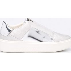 Geox - Buty. Szare buty sportowe damskie marki Geox, z materiału. W wyprzedaży za 319,90 zł.