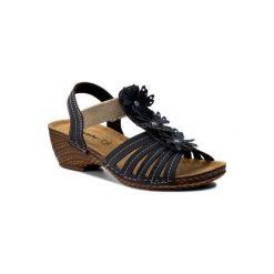 INBLU TR19AQ21. Niebieskie sandały damskie Inblu, z materiału. Za 89,99 zł.