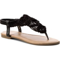 Chodaki damskie: Japonki VIA RAVIA - WLD-007 Czarny