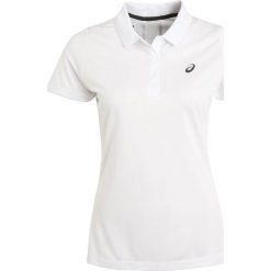 ASICS CLUB CLASSIC Koszulka sportowa real white. Białe topy sportowe damskie Asics, l, z poliesteru, polo. W wyprzedaży za 132,30 zł.