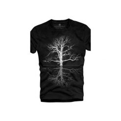 T-shirt UNDERWORLD Organic Cotton Drzewo. Czarne t-shirty męskie Underworld, xl, z nadrukiem, bez kołnierzyka. Za 69,99 zł.