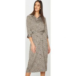 Only - Sukienka. Szare sukienki damskie ONLY, na co dzień, bez wzorów, z poliesteru, casualowe, bez kołnierzyka, bez rękawów, proste. Za 159,90 zł.