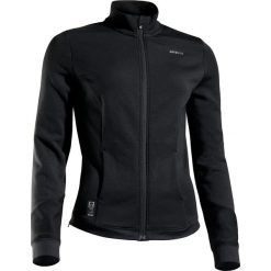 Bluza tenis JK Dry 900 damska. Czarne bluzy damskie ARTENGO, bez wzorów, z elastanu, bez rękawów, bez kaptura, tenisowe. Za 99,99 zł.