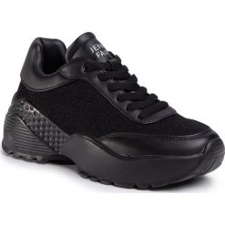 Sneakersy JENNY FAIRY - WP40-9239Y Black. Czarne półbuty damskie Jenny Fairy, ze skóry ekologicznej. Za 119,99 zł.