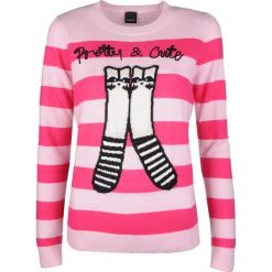 Pinko Sweter "Demolire". Swetry damskie Pinko, z aplikacjami, bez rękawów, bez kaptura. Za 389,00 zł.