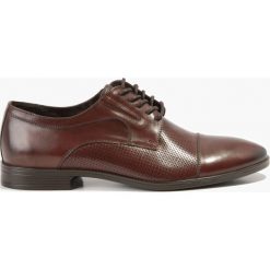 Buty wizytowe męskie: Półbuty wizytowe brązowe