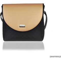 TOREBKA PURO CLASSIC 2675 COPPER TEXTURE. Torebki klasyczne damskie Pakamera, bez wzorów, na ramię, bez dodatków. Za 179,00 zł.