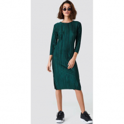 Rut&Circle Sukienka Katrin - Green. Zielone sukienki Rut&Circle, z okrągłym kołnierzem, proste. Za 141,95 zł.