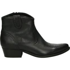 Botki - B504 LAV BLAC. Czarne botki damskie skórzane marki Venezia. Za 529,00 zł.