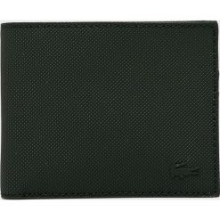 Lacoste - Portfel. Czarne portfele męskie Lacoste, bez wzorów, z bawełny. Za 259,90 zł.