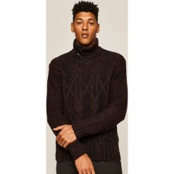 Medicine - Sweter Disturbed Classic. Brązowe swetry męskie MEDICINE, s, bez wzorów, z bawełny, bez kołnierzyka, bez kaptura. W wyprzedaży za 59,90 zł.