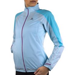 Salomon Kurtka damska Fast Wing niebieska r. XL (359399). Niebieskie kurtki sportowe damskie marki Salomon, xl. Za 249,99 zł.