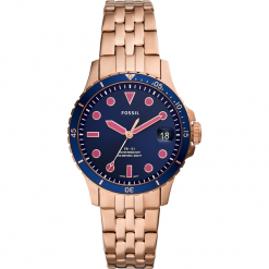 Zegarek FOSSIL - FB-01 ES4767 Rose Gold. Różowe zegarki damskie Fossil, ze stali. W wyprzedaży za 419,00 zł.