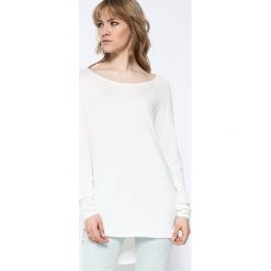 Only - Sweter. Białe swetry damskie ONLY, s, bez wzorów, z wiskozy, bez rękawów, bez kaptura. W wyprzedaży za 69,90 zł.