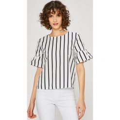 Only - Top. Szare topy damskie marki ONLY, z bawełny, z okrągłym kołnierzem. W wyprzedaży za 39,90 zł.