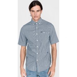 G-Star RAW Koszula Niebieski Biały. Niebieskie koszule męskie G-Star RAW, m, w kratkę, z bawełny, retro, bez kołnierzyka, z krótkim rękawem. Za 395,95 zł.