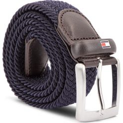 Pasek Męski TOMMY HILFIGER - Adan Giftbox 3.5 AM0AM04126 413. Niebieskie paski męskie marki TOMMY HILFIGER, w paski, z materiału. Za 199,00 zł.