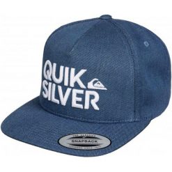 Quiksilver Czapka Z Daszkiem Overunder M Hats Dark Denim. Szare czapki z daszkiem męskie marki Quiksilver, na lato, z denimu, eleganckie. W wyprzedaży za 85,00 zł.
