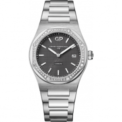 ZEGAREK GIRARD PERREGAUX LAUREATO 34 MM 80189D11A231-11A. Szare zegarki damskie GIRARD-PERREGAUX, ze stali. Za 43890,00 zł.