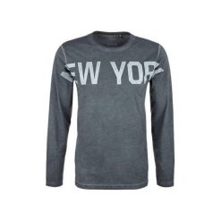 S.Oliver T-Shirt Męski L Szary. Szare t-shirty męskie S.Oliver, l, z napisami, z bawełny, z okrągłym kołnierzem. W wyprzedaży za 93,00 zł.