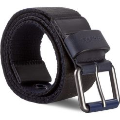 Pasek Męski CALVIN KLEIN - Wax Webbing Belt K50K502278 80 438. Niebieskie paski męskie marki Calvin Klein, w paski, ze skóry. W wyprzedaży za 169,00 zł.