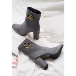 Szare Botki Your Soul. Szare botki damskie vices, na wysokim obcasie. Za 79,99 zł.