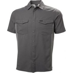 Helly Hansen Koszula Męska Seidr Hybrid Shirt, Charcoal M. Szare koszule męskie marki Helly Hansen, m, z materiału. Za 315,00 zł.
