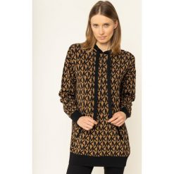 Sweter MICHAEL Michael Kors Allover MF96P1EC0A. Pomarańczowe swetry damskie MICHAEL Michael Kors, l, bez wzorów, z elastanu, klasyczne, bez rękawów, bez kaptura. W wyprzedaży za 489,00 zł.