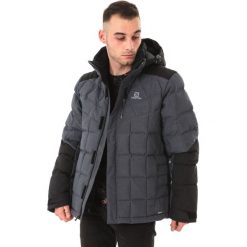 Kurtki sportowe męskie: Salomon Kurtka męska Icetown Motion Fit Dark Grey Heather r. M (397782)
