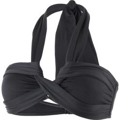 Biustonosz bikini w kolorze czarnym. Czarne biustonosze Najlepsze stroje na plażę, z materiału. W wyprzedaży za 125,95 zł.