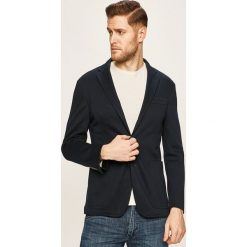 Polo Ralph Lauren - Marynarka. Niebieskie garnitury męskie Polo Ralph Lauren, bez wzorów, z bawełny, klasyczne. Za 1299,00 zł.